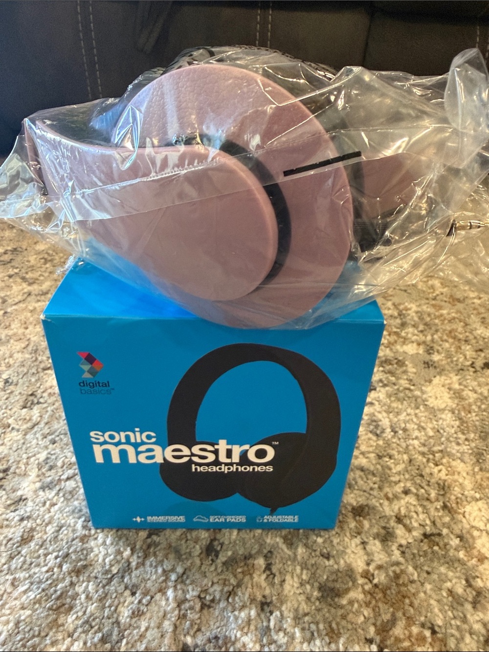 Sonic Maestro Over-Ear Headphones — lilac